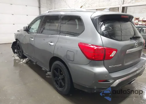 2019 Nissan Pathfinder Sv z USA, uszkodzony, nr VIN 5N1DR2MM9KC620701